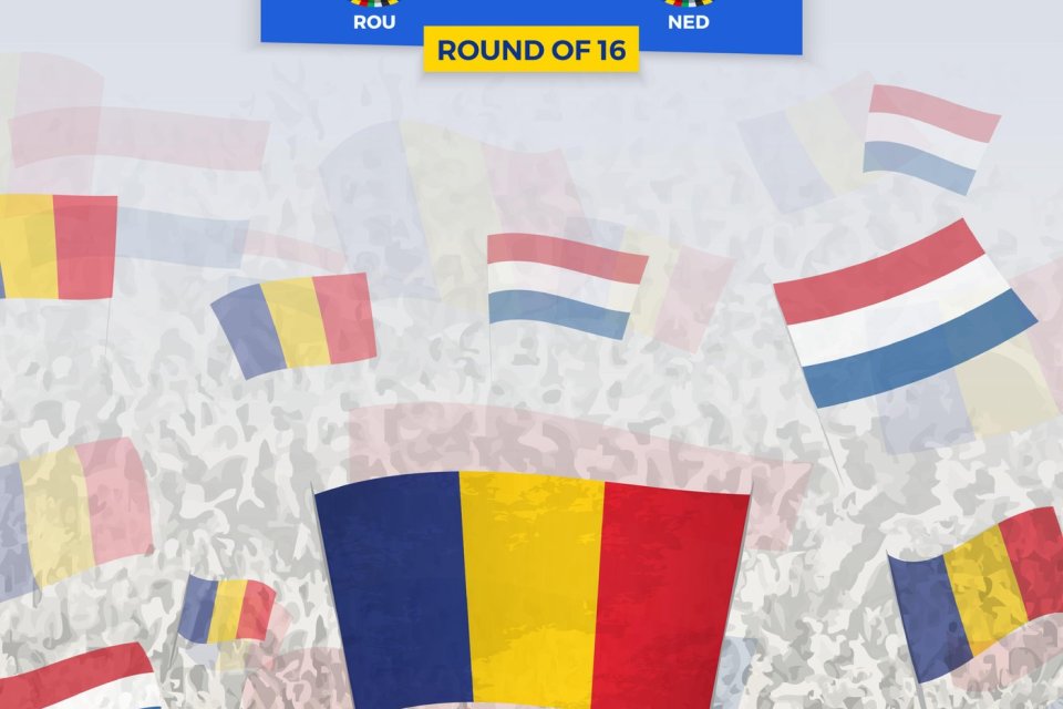 România - Olanda, în optimile EURO 2024