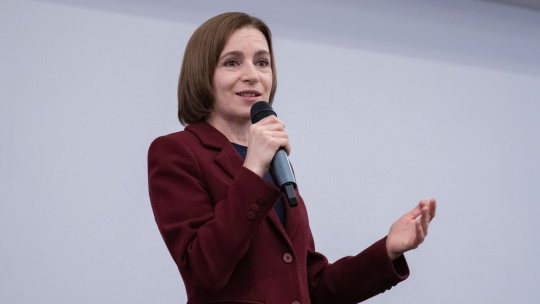 Maia Sandu, mesaj pentru moldoveni privind mobilizarea la votul pentru aderarea la UE: ''Turul doi la referendum nu va fi''