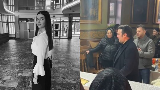 Imagini emoționante de la priveghiul fiicei lui Igor Cuciuc. Interpretul nu s-a dezlipit de lângă sicriul adolescentei