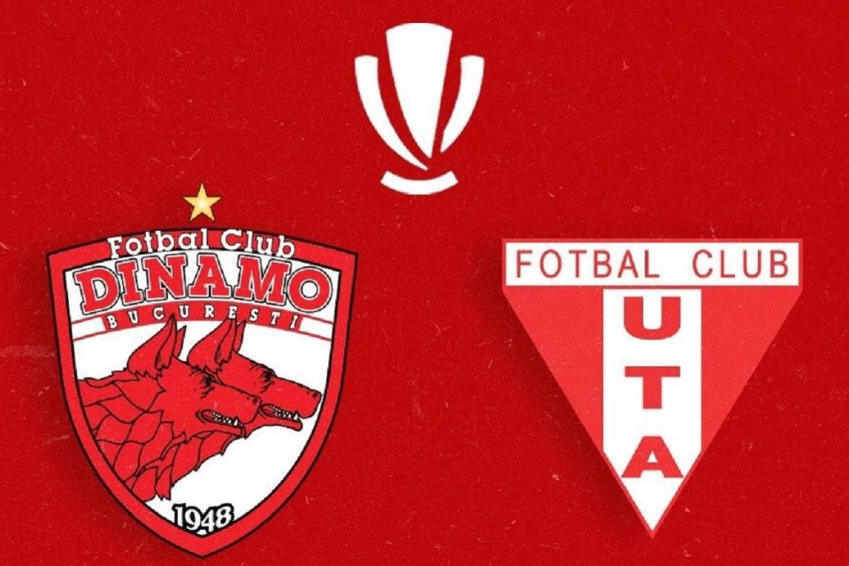 Astăzi se joaca meciul dintre Dinamo - UTA Arad