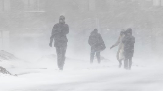 ANM, anunț de ultim moment! Cod roșu de viscol și ninsori pentru majoritatea zonelor din țară