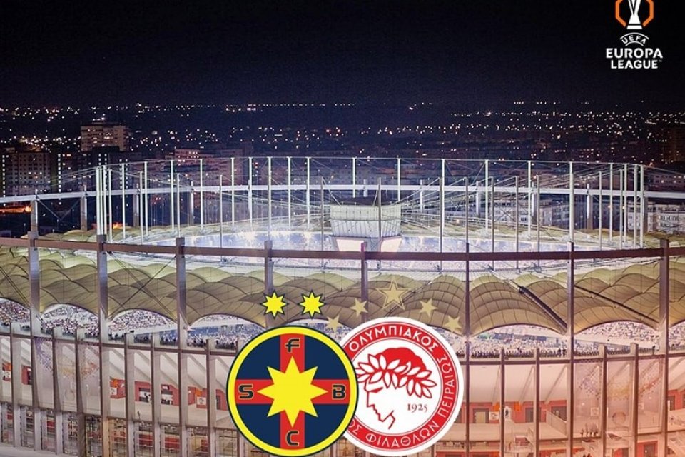FCSB – Olympiacos se joacă pe Arena Națională