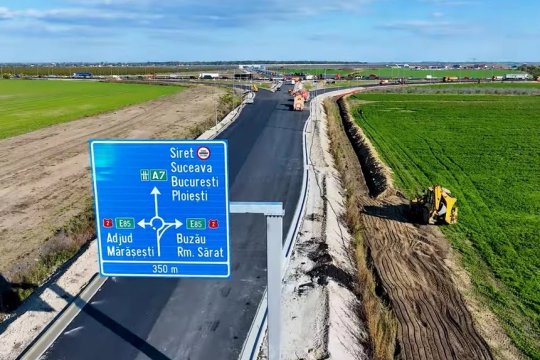 Sunt gata primii kilometri din Autostrada Moldovei. Ciolacu: ”Mă simt mândru”