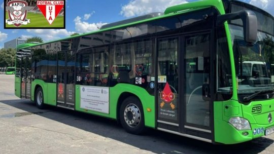 Program de circulaţie prelungit pe liniile 11, 41 44, 163 și 178. Cum vor funcționa mijloacele de transport un comun la meciul Rapid - UTA
