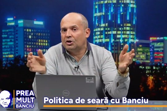 VIDEO | Prea Mult Banciu, 10 decembrie. Radu Banciu vorbește despre banii care se învârt în jurul politicienilor români