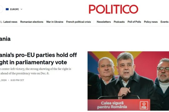 Ce scrie presa din afară despre alegerile parlamentare din România. Reuters: O coaliție pro-occidentală ar putea forma un guvern