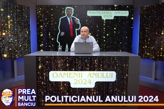Radu Banciu a numit ”Omul politic al anului 2024”: ”A rămas în picioare”