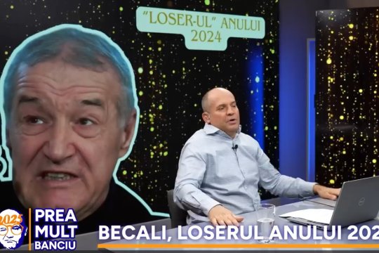 Radu Banciu nu uită de Gigi Becali nici în ultima zi din an: ”Această caricatură a societății”