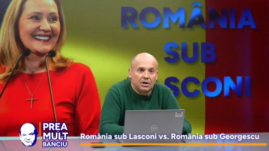 Prea Mult Banciu live pe iAMnews.ro de la 20:00 | România sub Lasconi vs. România sub Georgescu