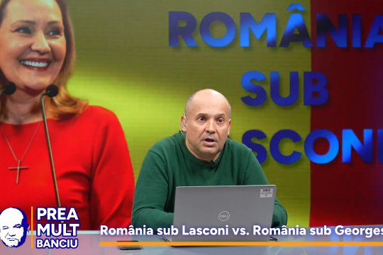 VIDEO | Prea Mult Banciu, 5 decembrie. | România sub Lasconi vs. România sub Georgescu