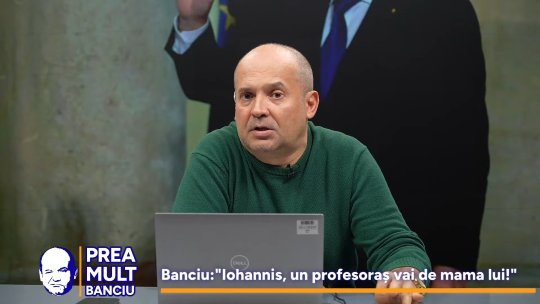 Radu Banciu i-a făcut portretul lui Klaus Iohannis, după 10 ani la Cotroceni: ”Este o rușine”