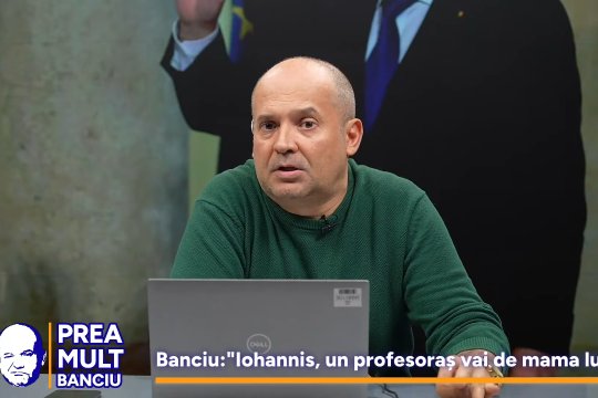 Radu Banciu i-a făcut portretul lui Klaus Iohannis, după 10 ani la Cotroceni: ”Este o rușine”