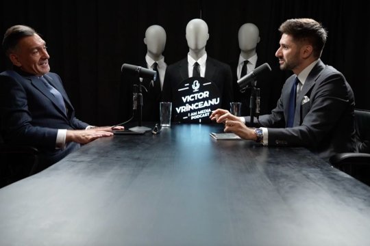 Podcastul I AM MEDIA, cu Victor Vrînceanu, apare în fiecare vineri, de la ora 19:00, pe canalul de Youtube iAMnews. Primul invitat este Ilie Dumitrescu și va avea premiera pe 6 decembrie
