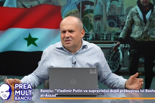 Radu Banciu a explicat pe larg situația Siriei, după căderea lui Bashar al-Assad. Va fi sau nu afectat Vladimir Putin: ”A supraviețuit unor atacuri foarte dificile”