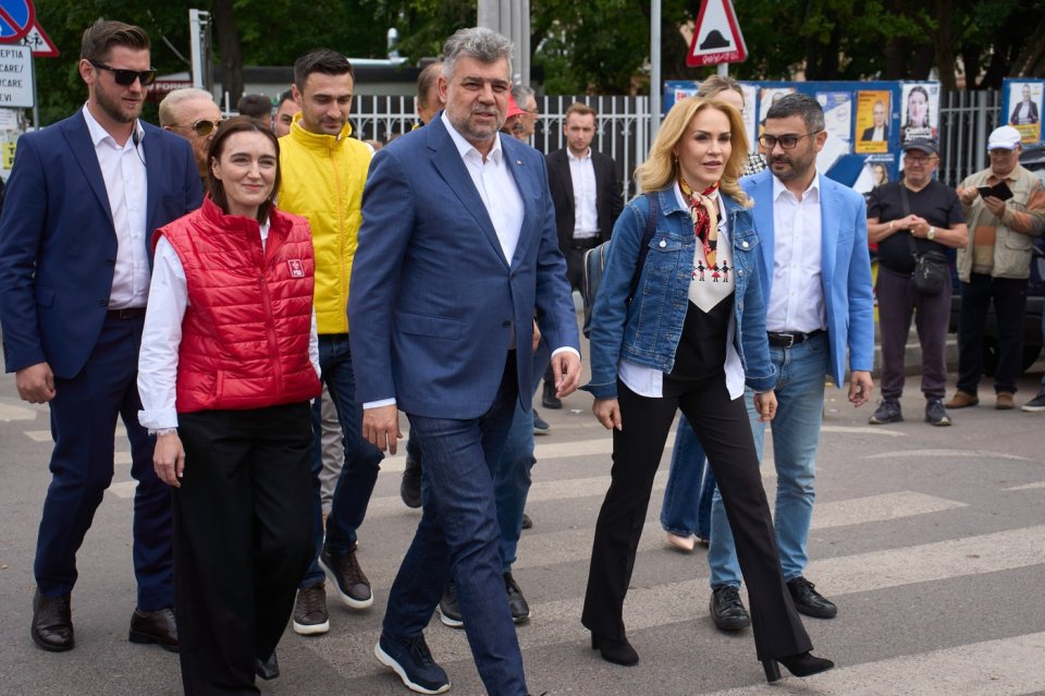 Gabriela Firea şi Marcel Ciolacu