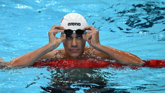Când înoată David Popovici în finala de la Jocurile Olimpice? Cine şi la ce oră transmite la TV, de la Paris