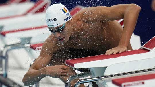 La ce oră înoată David Popovici în finala de la 100m liber, la Jocurile Olimpice? Cum puteţi vedea la TV şi online