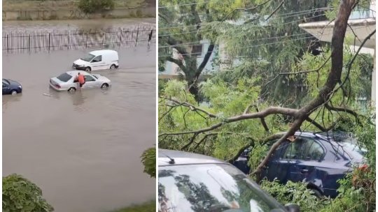 Vremea a făcut ravagii în România. A fost emis RO-Alert și cod roșu de inundații