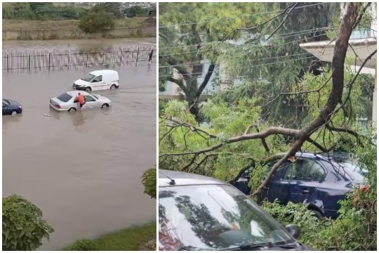 Vremea a făcut ravagii în România. A fost emis RO-Alert și cod roșu de inundații