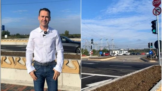 S-a dat verde la circulație pe podul care traversează Dâmbovița, în Sectorul 3. Robert Negoiță a anunțat deschiderea oficială