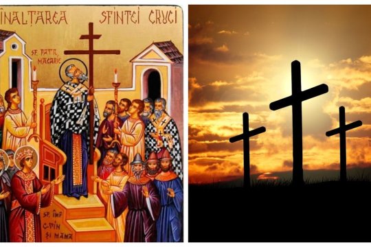 Calendar ortodox 14 septembrie 2024. Astăzi este sărbătorită Înălțarea Sfintei Cruci