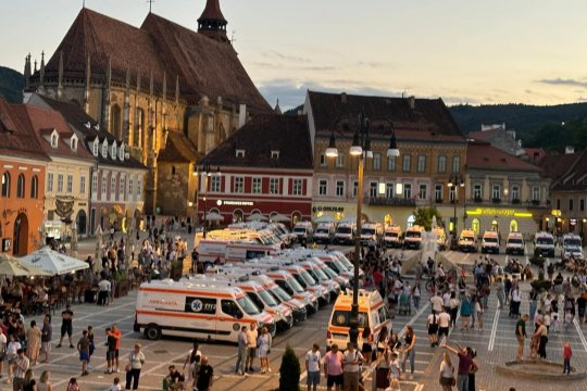 Plan roșu de intervenții în București! Toți angajații de pe ambulanțe urmează să fie puși în alertă