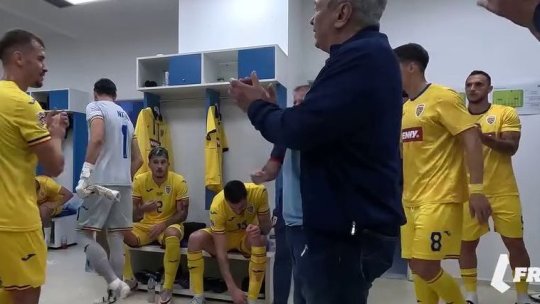 Ce le-a spus Mircea Lucescu în vestiar jucătorilor la meciul cu Kosovo? Videoclipul a devenit viral