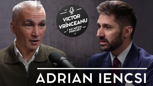 Podcast I AM MEDIA by Victor Vrînceanu, ediția a 6-a, de la ora 19:00, pe Youtube iAMnews.ro | Adrian Iencsi vorbește despre episodul cu Pancu și marile performanțe
