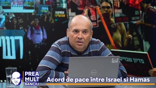 Radu Banciu comentează tratatul de pace dintre Hamas și Israel: ”Nu pare să fie pentru eternitate”
