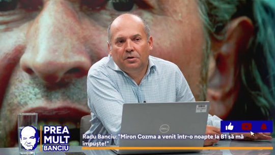 Banciu: ”Miron Cozma venise la redacție cu două pistoale să mă împuște”