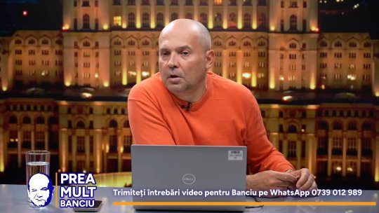 VIDEO | Prea Mult Banciu, 22 ianuarie, de la 20:00. Radu Banciu comentează decizia lui Ilie Bolojan de a reduce personalul Senatului