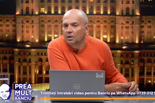 VIDEO | Prea Mult Banciu, 22 ianuarie, de la 20:00. Radu Banciu comentează decizia lui Ilie Bolojan de a reduce personalul Senatului