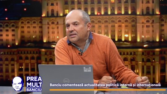 VIDEO | Prea Mult Banciu, 23 ianuarie. Ce spune jurnalistul despre cazul primarului din Sinaia care a luat șpagă de la patronul Nordis