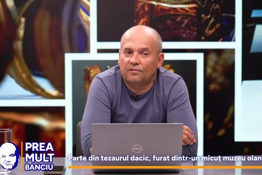 Care este părerea lui Radu Banciu despre furtul tezaurului dacic, din Olanda: ”Dăm vina pe ăia, că nu era pază”