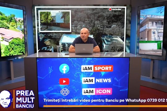 Cât s-a investit în vila de la care Klaus Iohannis și-a luat adio din cauza lui Marcel Ciolacu. Radu Banciu vine cu explicația