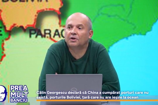 Radu Banciu l-a criticat pe Călin Georgescu după declarația legată de ”porturile din Bolivia”