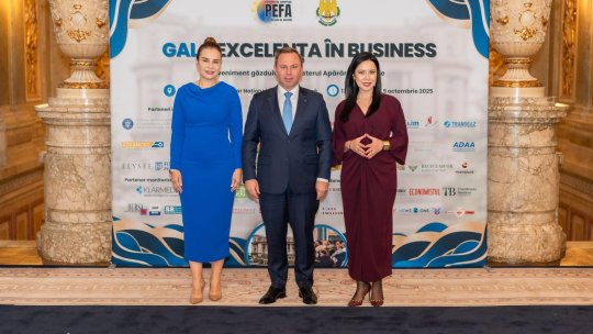 COMUNICAT | România care inspiră – Gala Excelenței în Business a premiat liderii care construiesc viitorul. O seară dedicată performanței, leadershipului și parteneriatului pentru dezvoltarea României