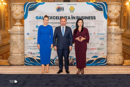 COMUNICAT | România care inspiră – Gala Excelenței în Business a premiat liderii care construiesc viitorul. O seară dedicată performanței, leadershipului și parteneriatului pentru dezvoltarea României