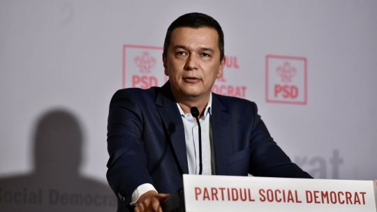 PSD își alege noul lider pe 7 noiembrie. Sorin Grindeanu rămâne singurul favorit după retragerea lui Titus Corlățean