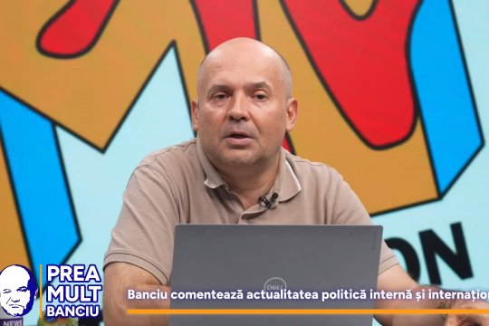 Prea Mult Banciu live pe iAMnews.ro, 15 octombrie, de la 20:00. Radu Banciu comentează trimiterea în judecată a lui Cristian Popescu Piedone