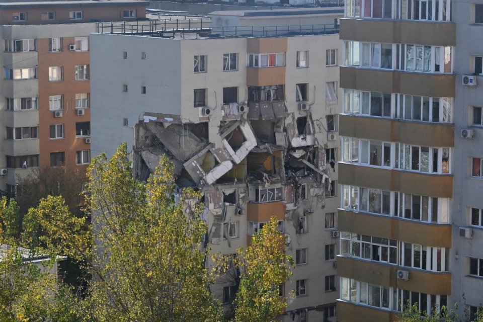 Blocul care a explodat