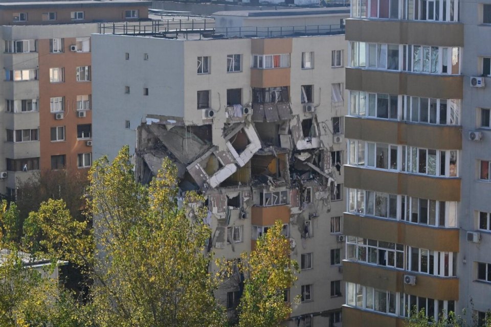 Blocul care a explodat