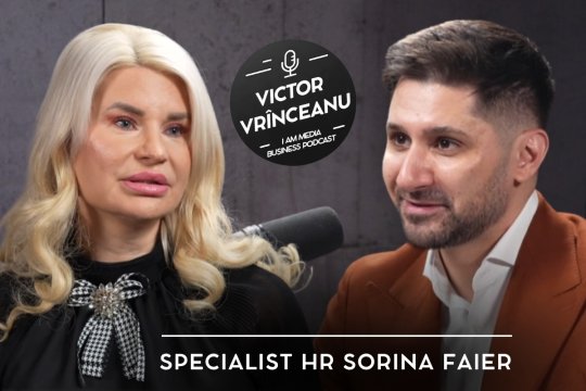 Podcast I AM MEDIA BUSINESS | Episodul 2, cu specialistul HR Sorina Faier, de la 19:00, pe Youtube iAMnews.ro