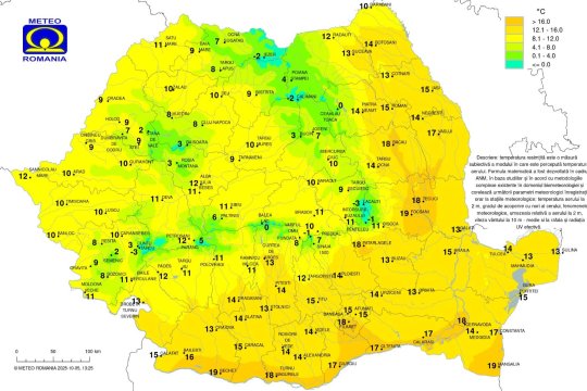România intră sub cod de vreme severă: ploi abundente, viscol la munte și temperaturi de toamnă rece