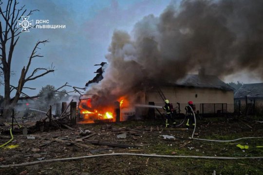 Noapte de foc în Ucraina. 50 de rachete și 500 de drone lansate de ruși. Polonia, în alertă maximă