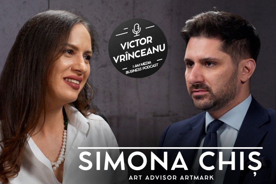 Simona Chiș, în cadrul podcastului I AM MEDIA BUSINESS, cu Victor Vrînceanu