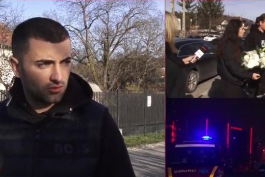 Durere fără margini la înmormântarea Sarei. Mama a clacat, iar tatăl povestește cum femeia nu a mai putut continua