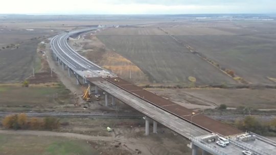 Când s-ar putea circula de la București la Focșani pe Autostrada Moldovei. Alți 35 de kilometri din A7 Focșani - Bacău sunt aproape gata