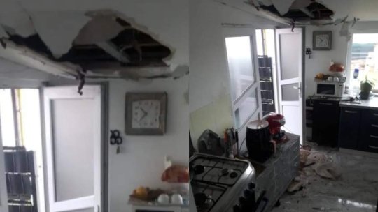 Explozie fără incendiu în județul Galați. O persoană rănită a fost transportată de urgență la spital