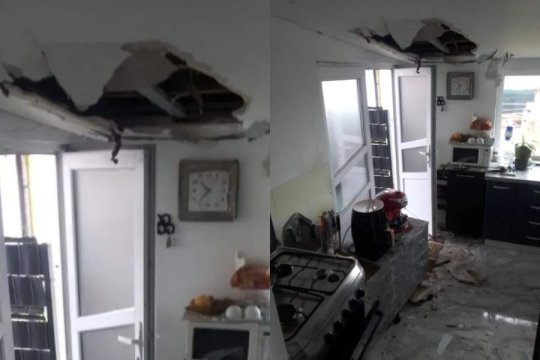 Explozie fără incendiu în județul Galați. O persoană rănită a fost transportată de urgență la spital